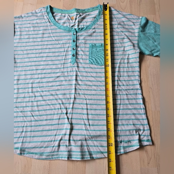 Carhartt Short Sleeve Henley Size XL - Picture 9 of 10